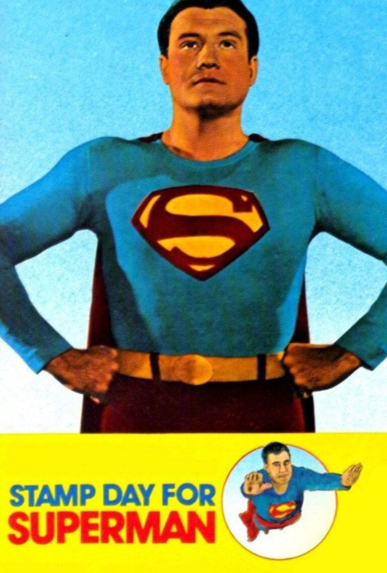 Stamp Day for Superman poster