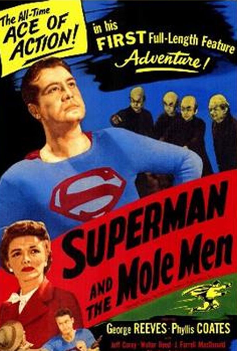 Superman and the Mole Men poster