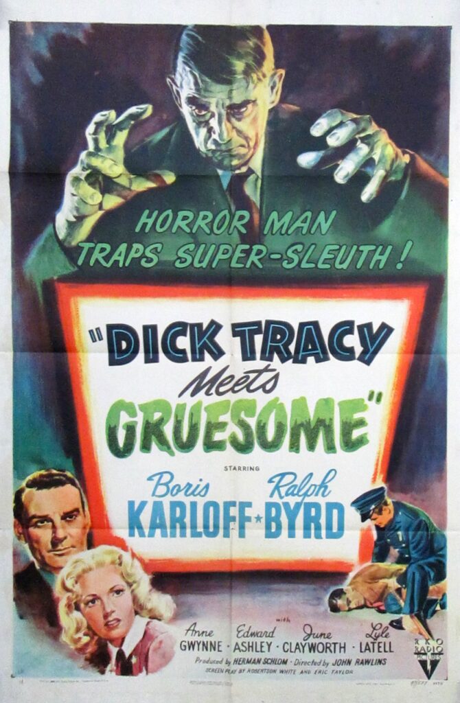 Dick Tracy Meets Gruesome poster