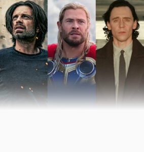 Chris Hemsworth, Sebastian Stan and Tom Hiddleston Are the Only Actors in All Six Phases of the MCU So Far