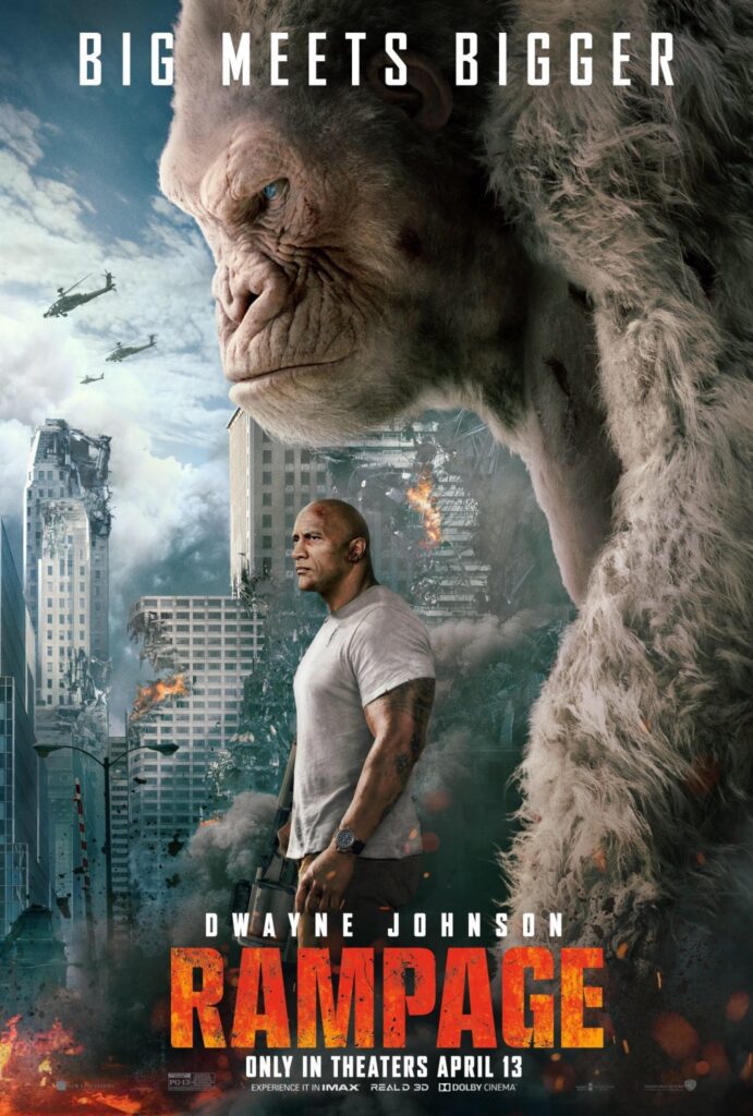 Rampage (2018) poster