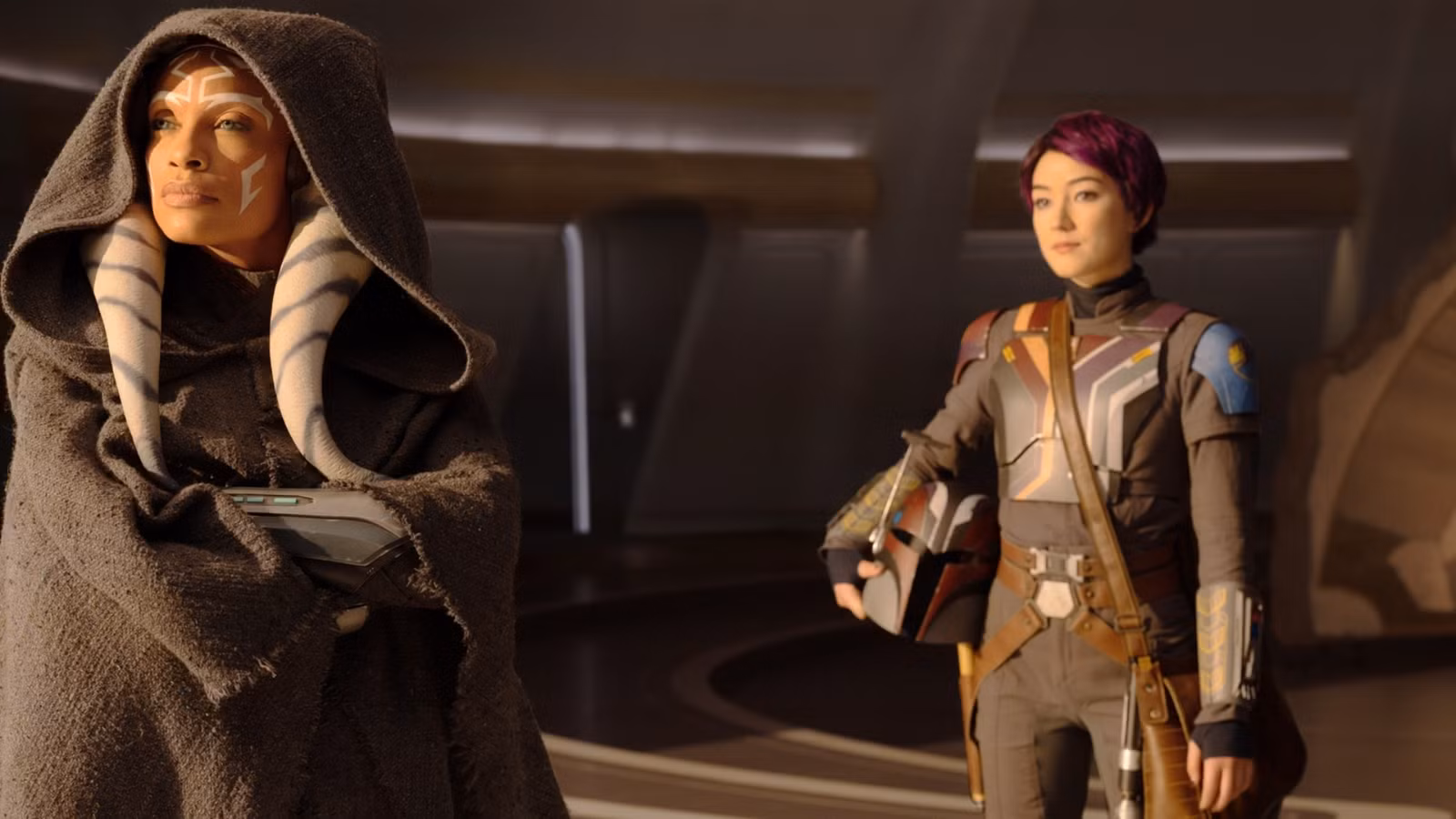 Ahsoka and Mandalorian Star Wars Disney Plus